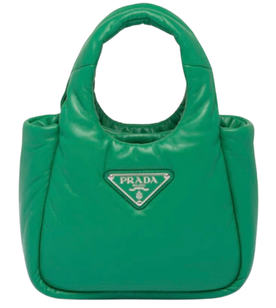 mini bag green color prada