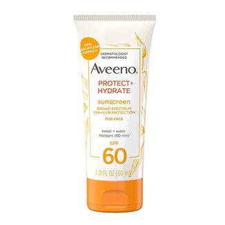 aveeno protect + hydrate sunscreen spf 60