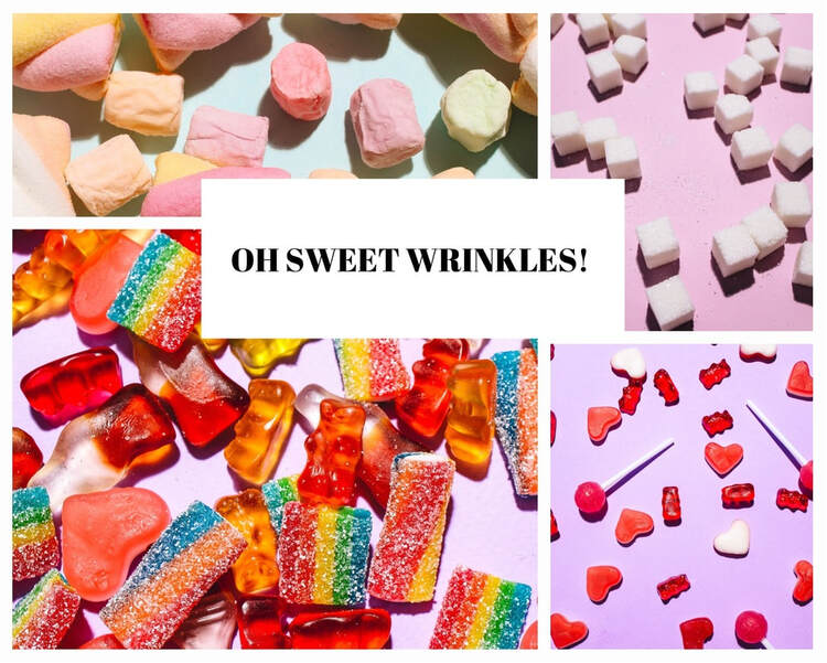 Sugary foods bad for skin